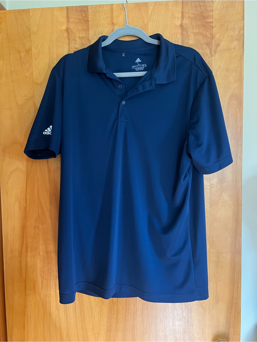 adidas Men's Navy Blue Golf Polo